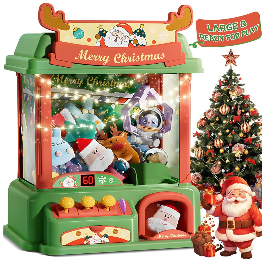 Christmas Claw Machine For Kid – обзор и цена Arcade And Vending