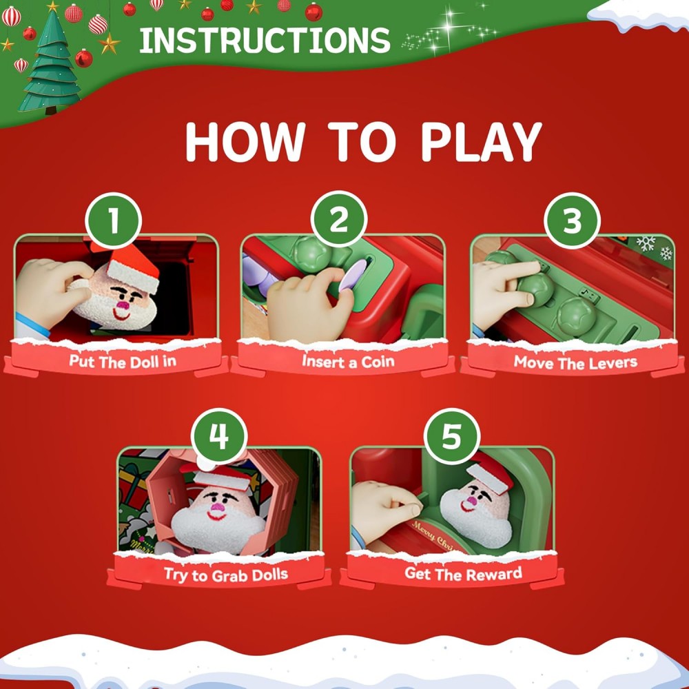 Christmas Claw Machine For Kid – обзор и цена Arcade And Vending