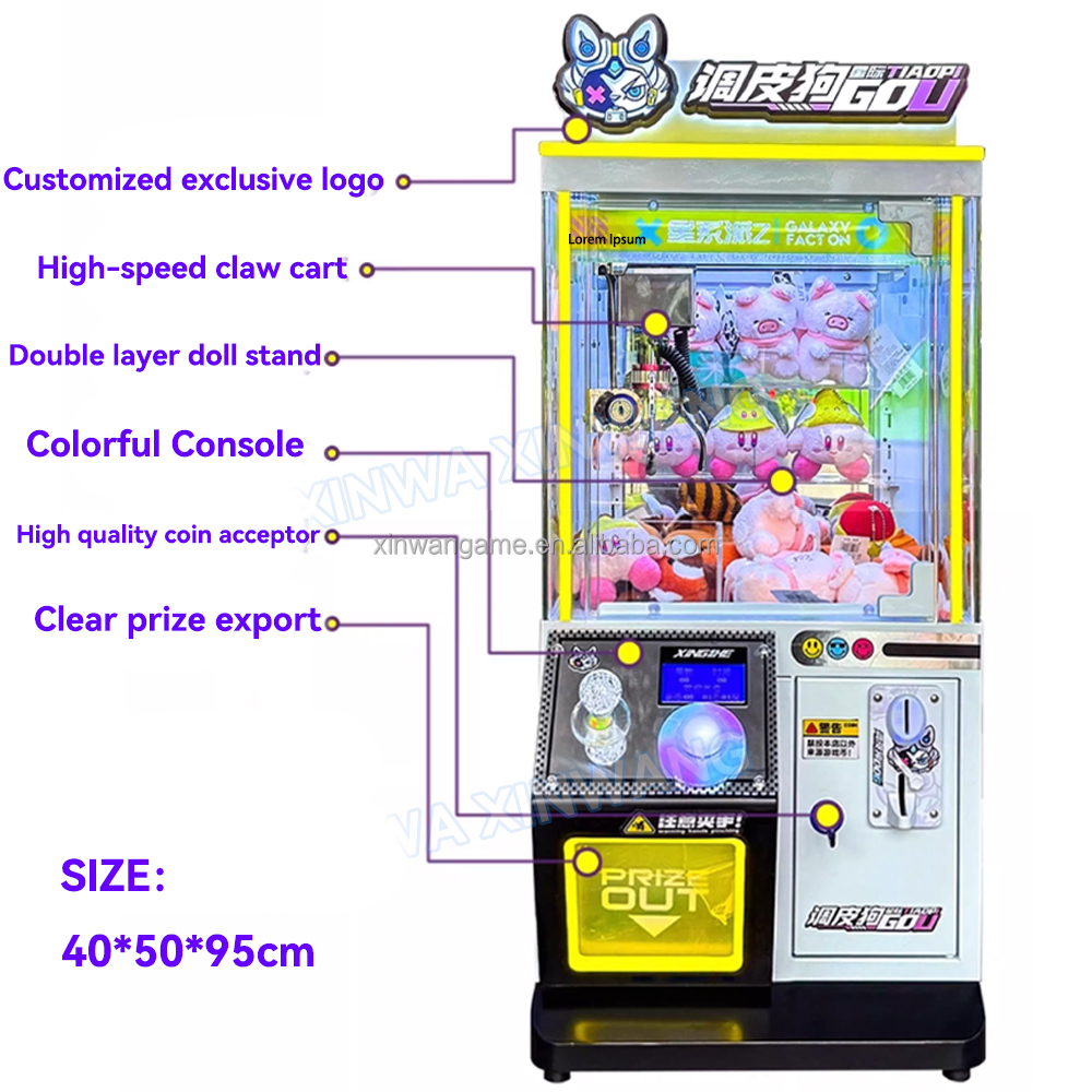 New Mini Claw Machine Crane Ke – обзор и цена Arcade Vending Machines For Sale