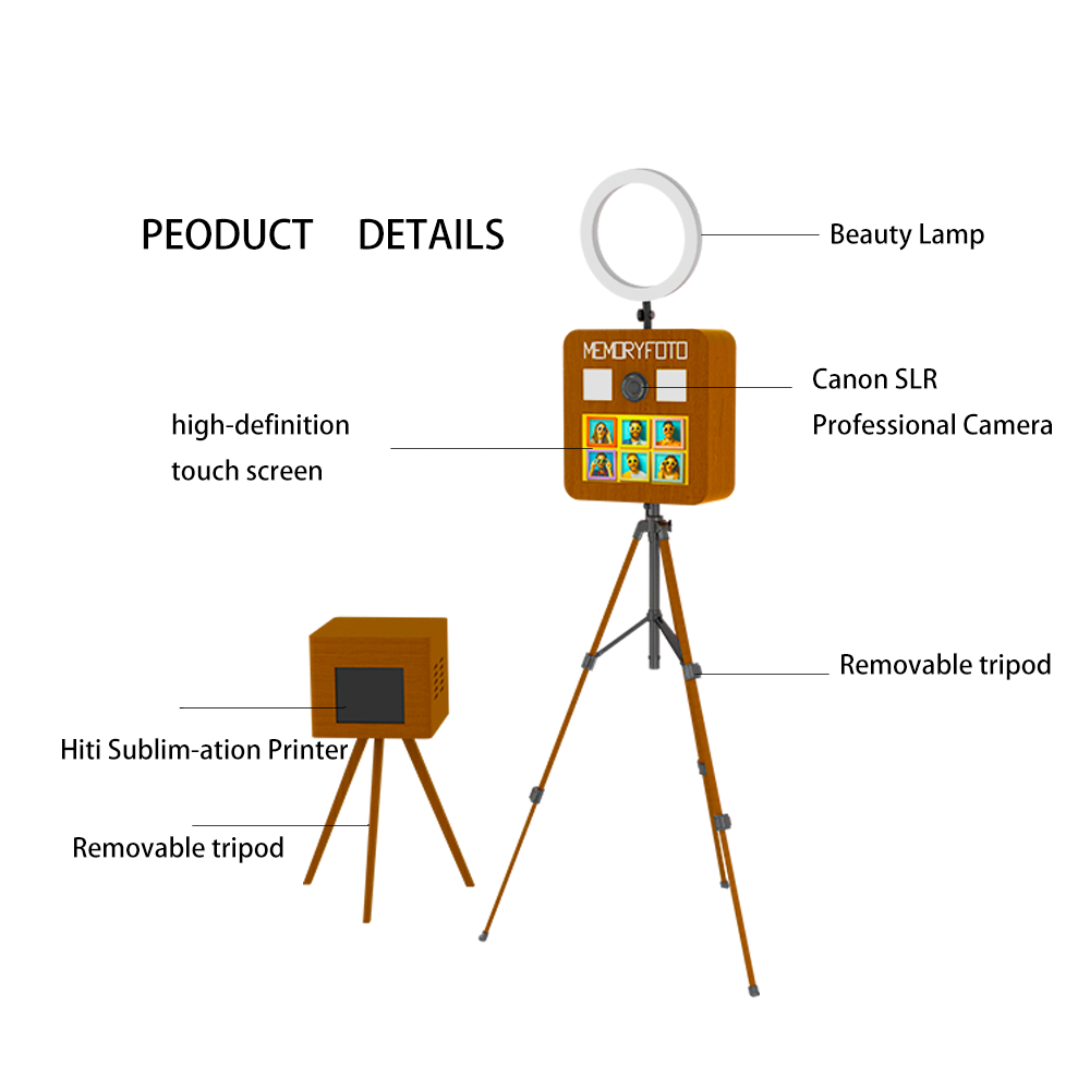 CustomizeRetro Photobooth Real – обзор и цена Photo Booth Machine