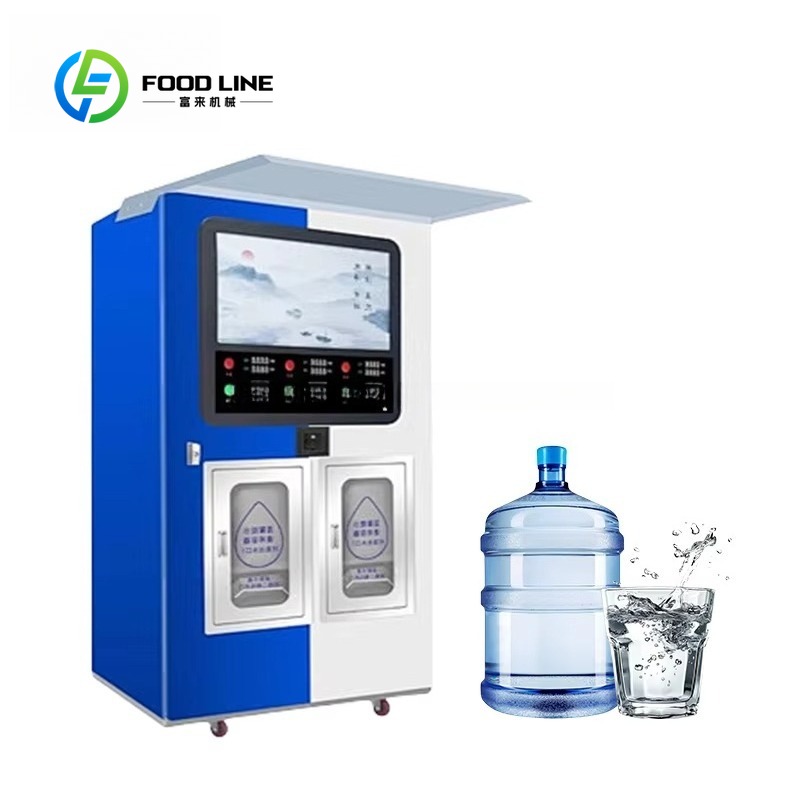 Purified water vending machine – обзор и цена Vending Machine Qr Code