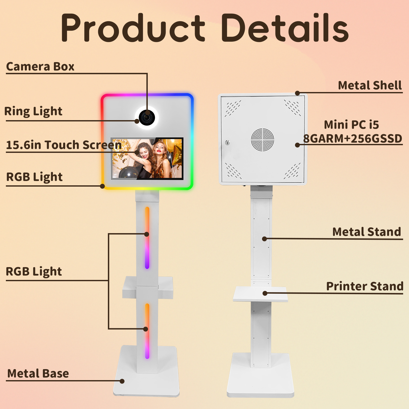 DSLR Photo Booth Machine with  – обзор и цена Photo Booth Machine