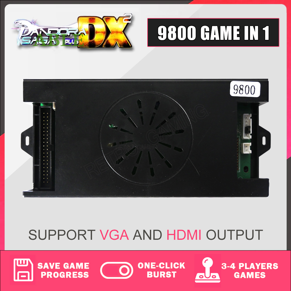 9800 in 1 Pandora Saga Box DX2 – обзор и цена Trackball Controller Arcade