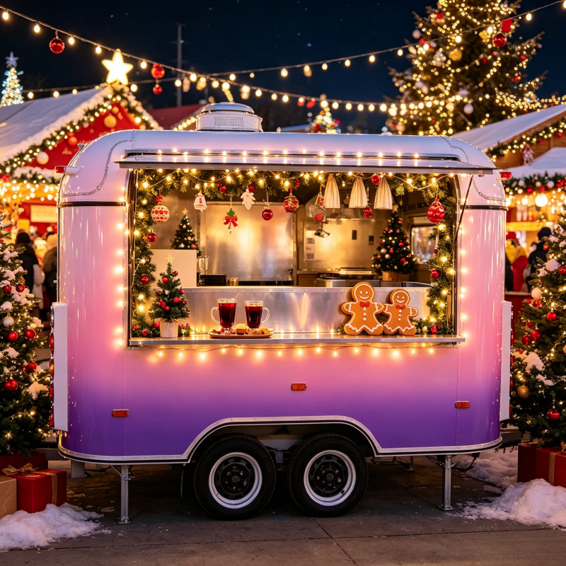 Hot Dog Food Trailer Concessio – обзор и цена Hot Dog Vending Cart
