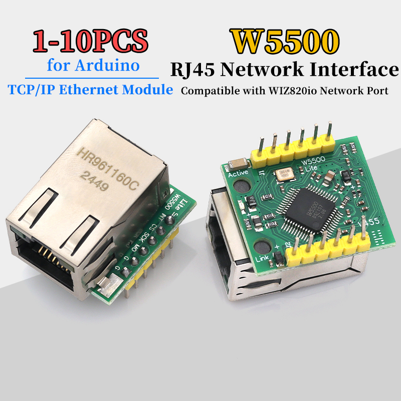 1/5/10Pcs W5500 Module TCP/IP  – обзор и цена Arduino Vending Machine Project