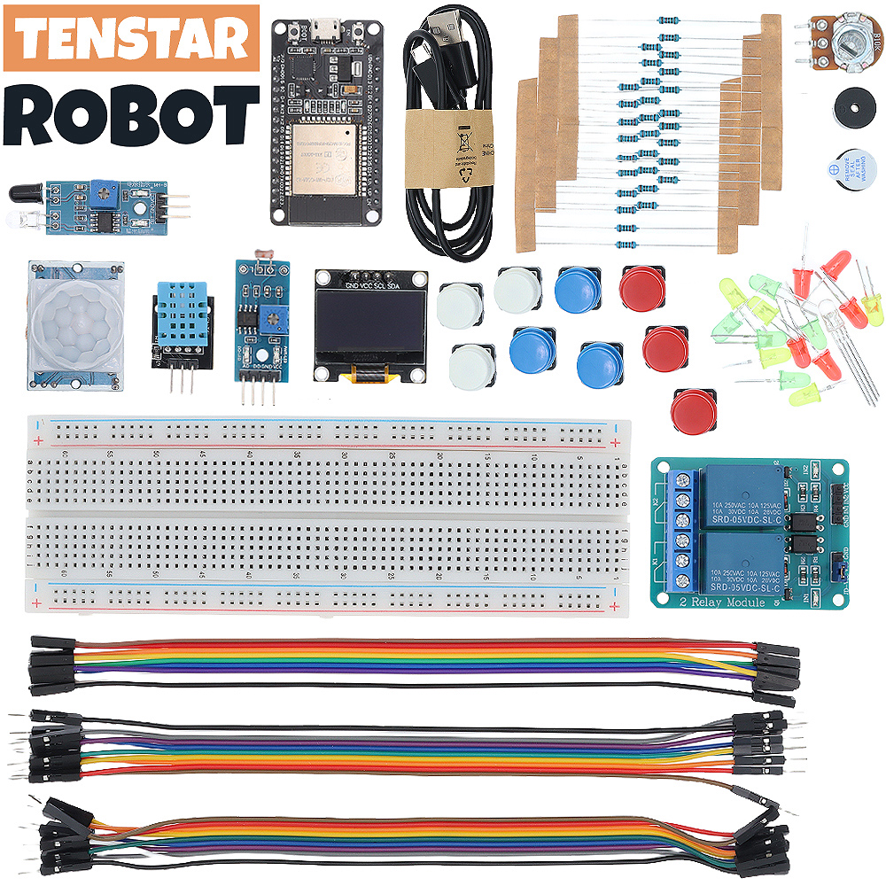 Basic Starter Kit for ESP32 ES – обзор и цена Arduino Vending Machine Project