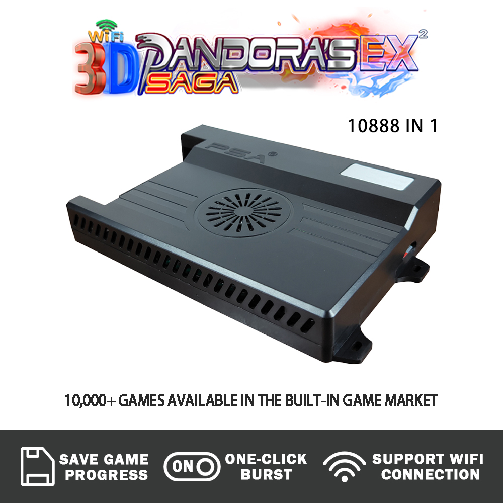 10888 in 1 3D WiFi Pandora Sag – обзор и цена Trackball Controller Arcade