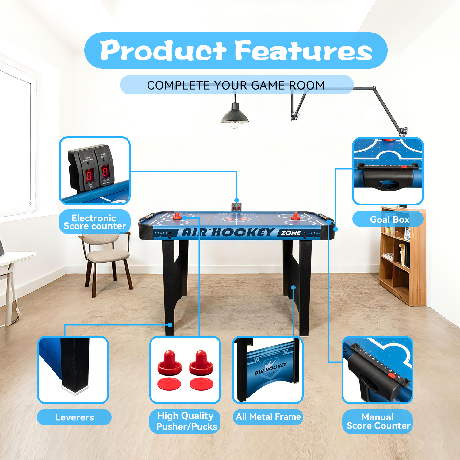 Wholesale Air Hockey Table 4FT – обзор и цена Air Hockey Table