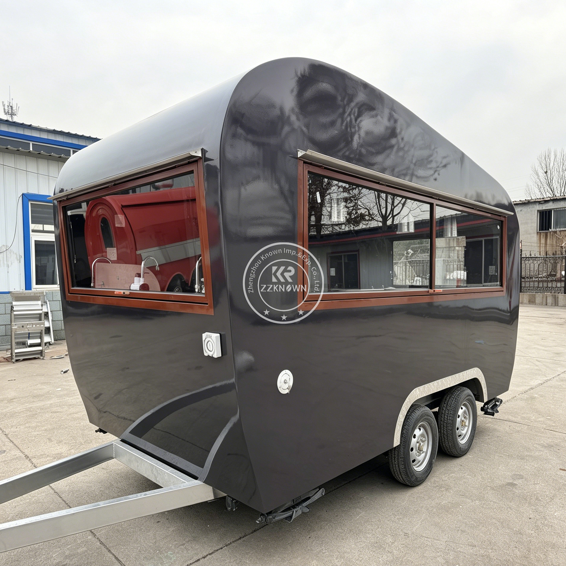 Custom Mobile Concession Food  – обзор и цена Hot Dog Vending Cart