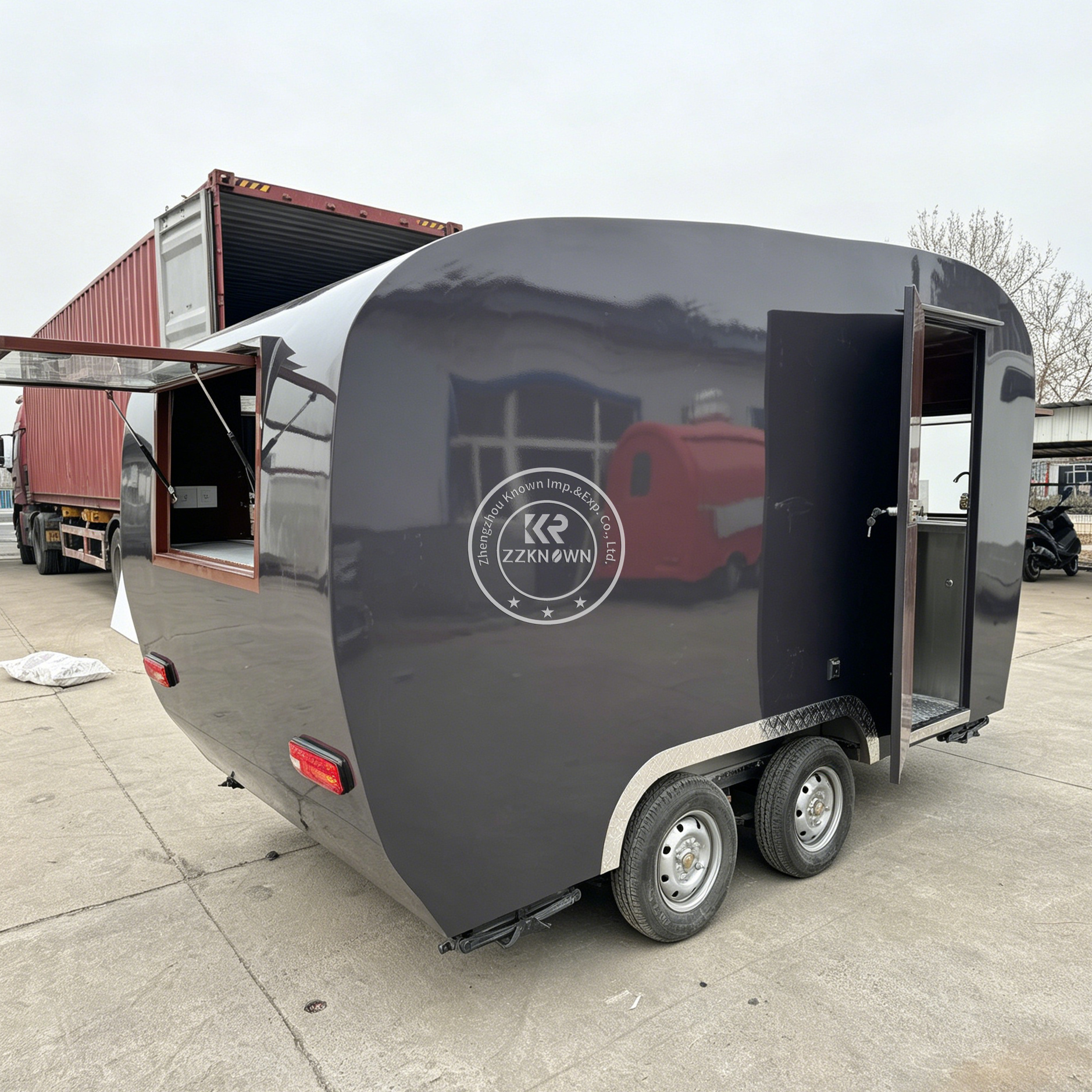 Custom Mobile Concession Food  – обзор и цена Hot Dog Vending Cart