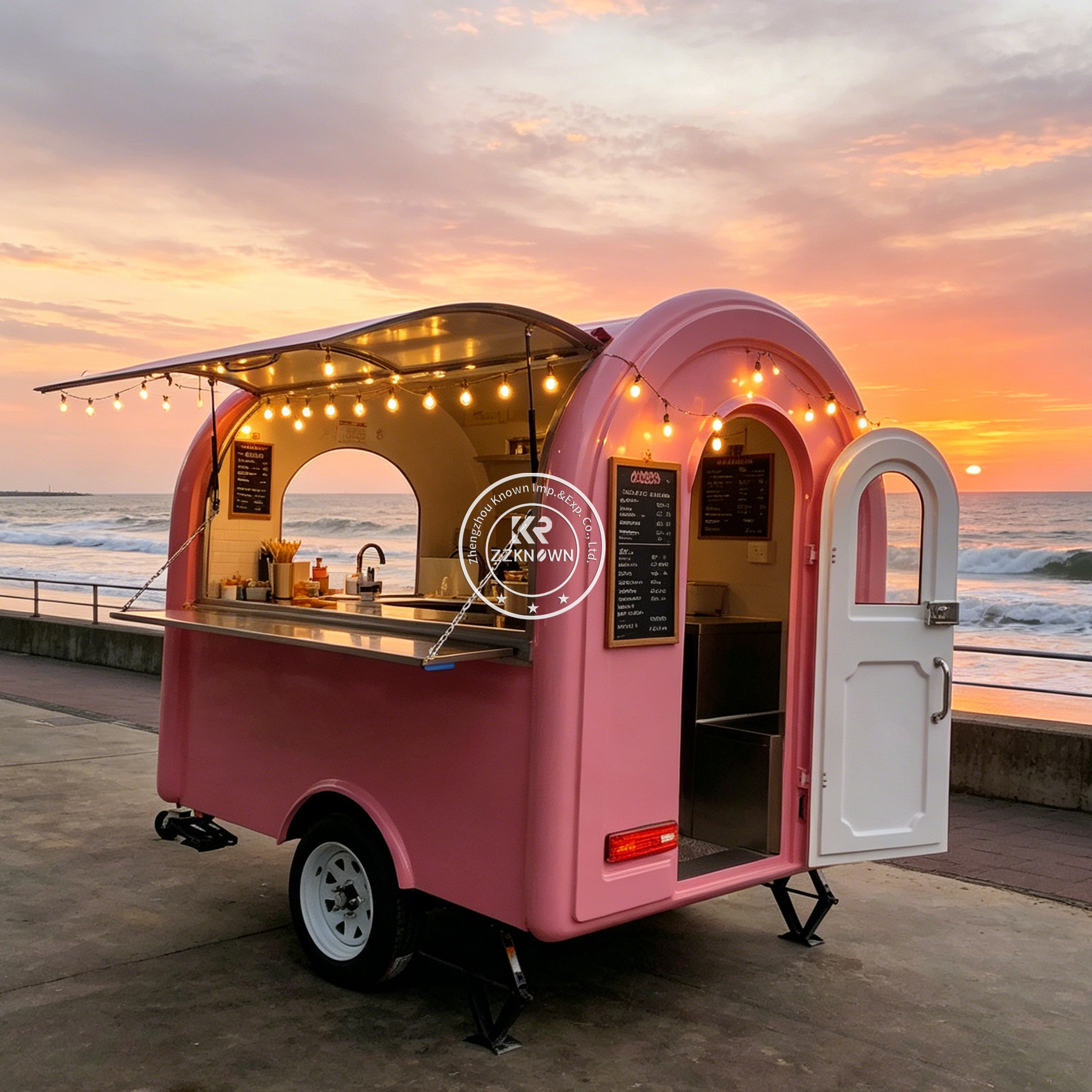 Street Mobile Food Trailer Hot – обзор и цена Hot Dog Vending Cart