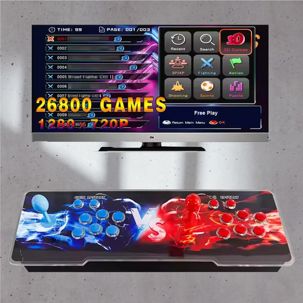 26800 in 1 Pandora box arcade  – обзор и цена Trackball Controller Arcade