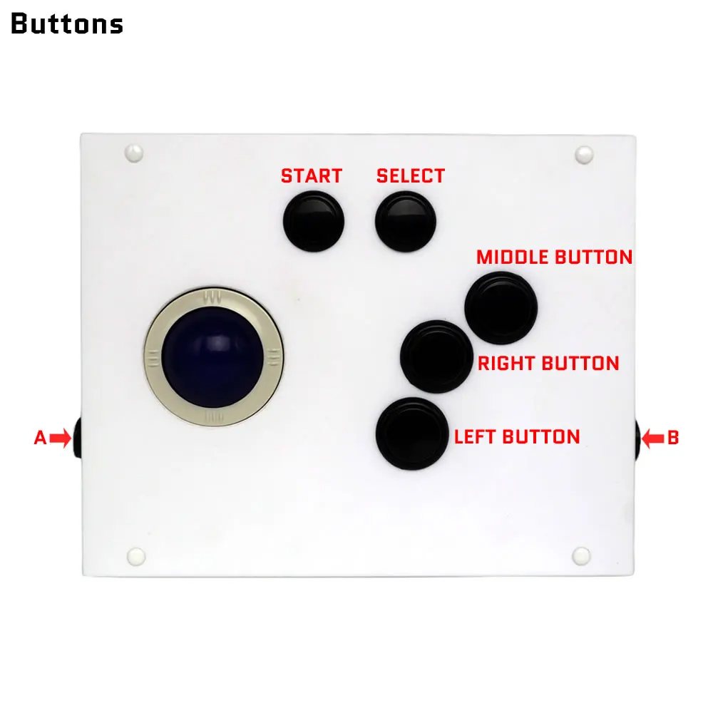 Right Hand/Left Hand Arcade Ga – обзор и цена Trackball Controller Arcade