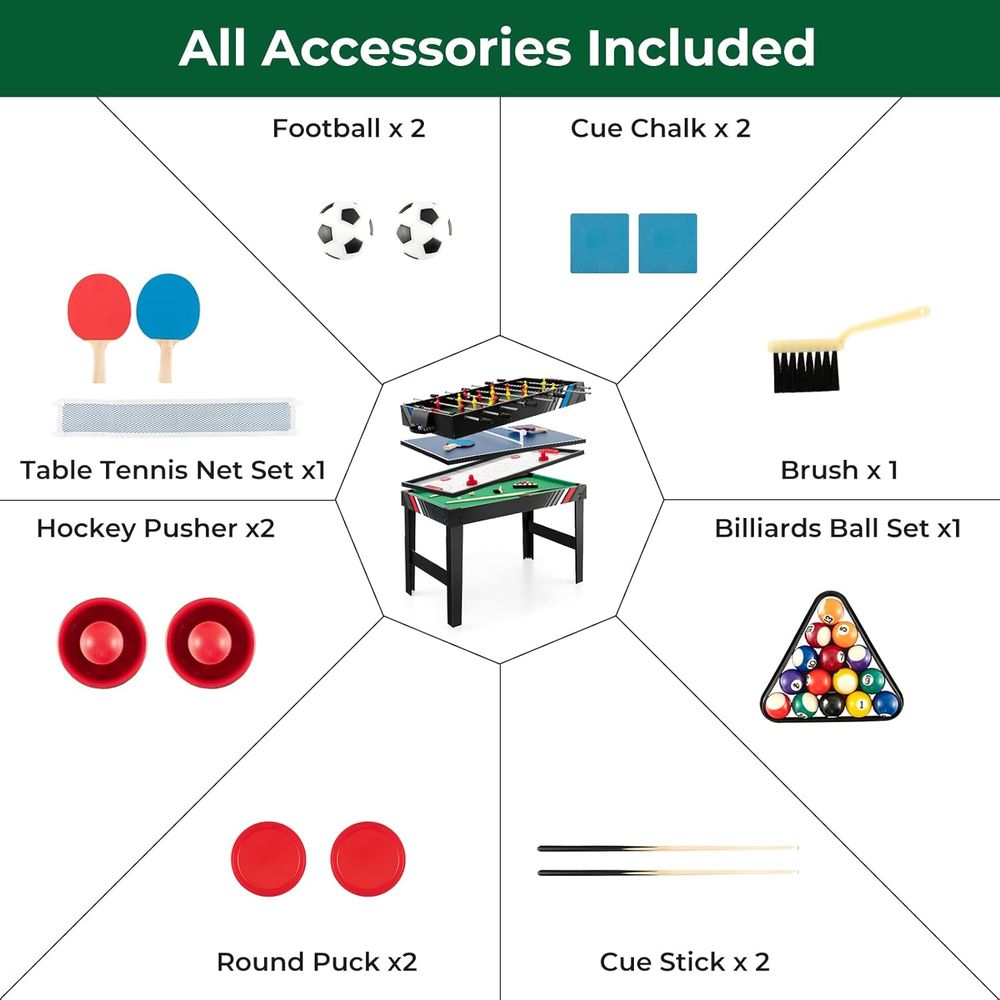 All-in-One 49 Multi-Game Table – обзор и цена Air Hockey Table