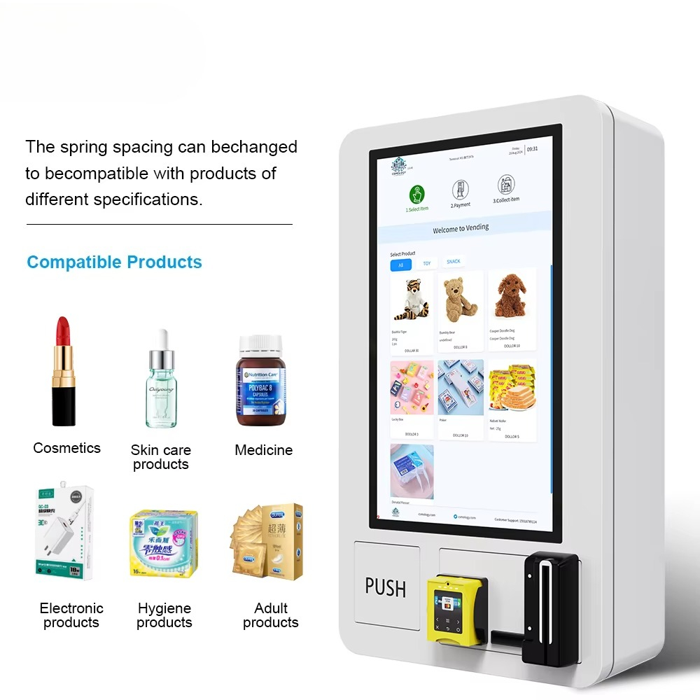 Small Metal Drinks Desktop Ven – обзор и цена Vending Machine Qr Code