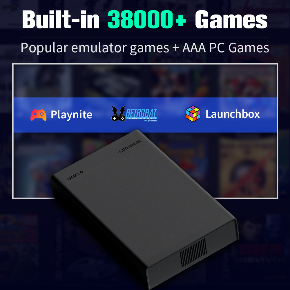 500G Game Hard Drive With 3800 – обзор и цена Arcade X