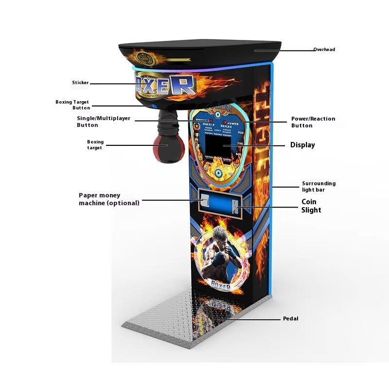 Black King Boxing Arcade Machi – обзор и цена Arcade Game Coin