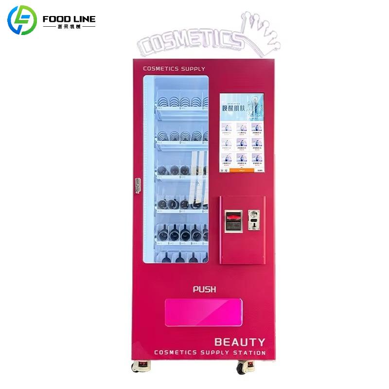Customized Tech Cosmetics Make – обзор и цена Vending Machine Qr Code