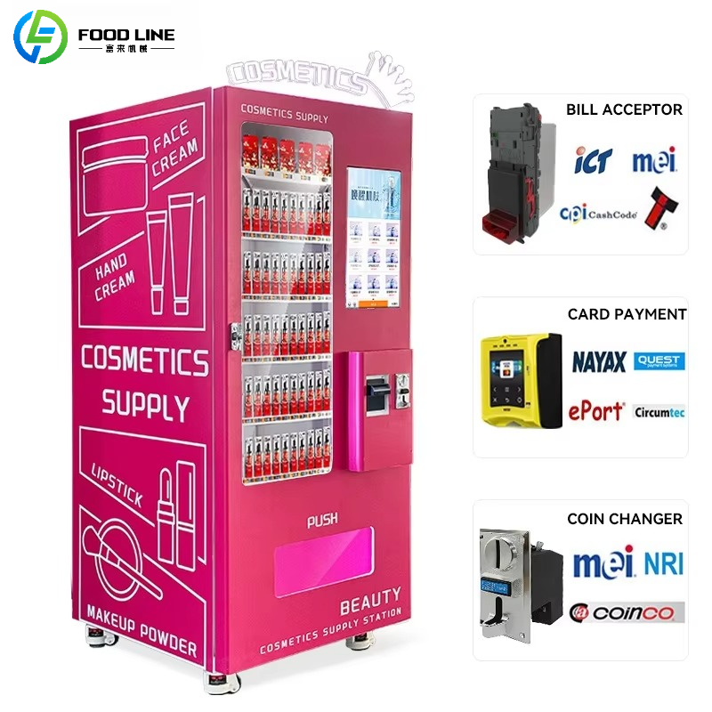 Customized Tech Cosmetics Make – обзор и цена Vending Machine Qr Code