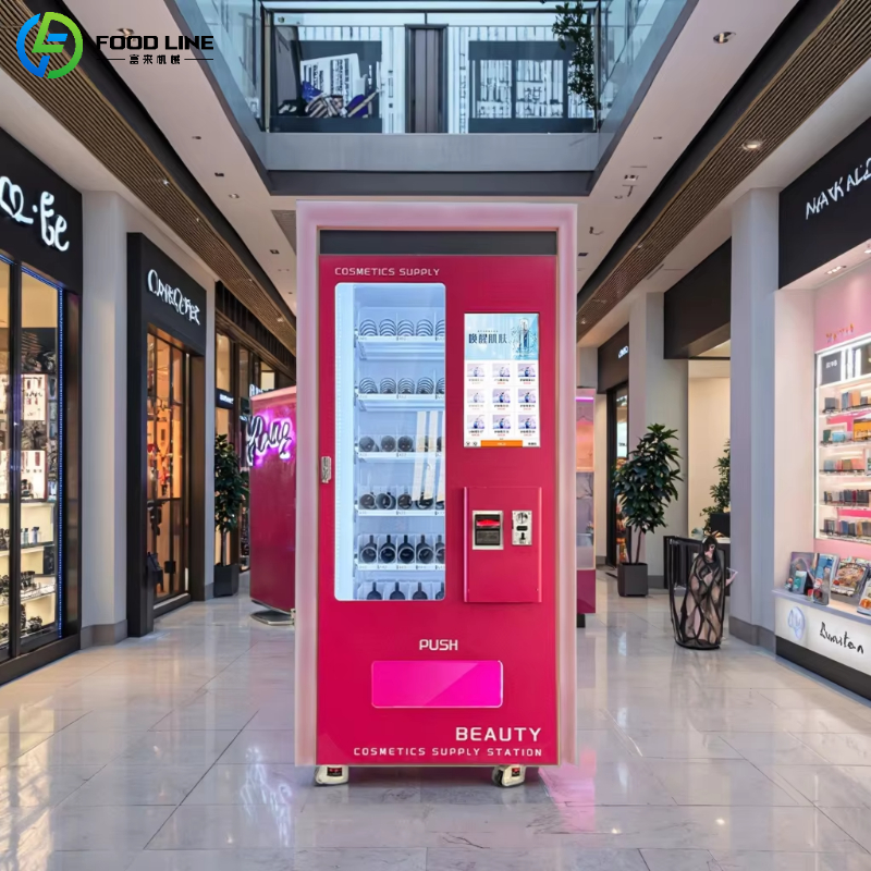 Customized Tech Cosmetics Make – обзор и цена Vending Machine Qr Code