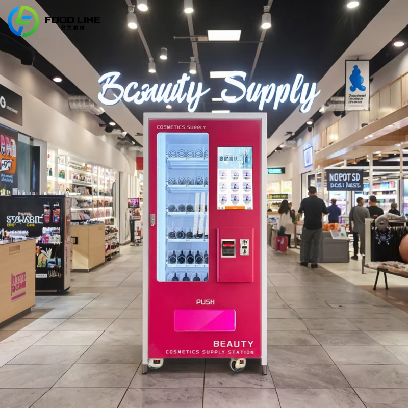 Customized Tech Cosmetics Make – обзор и цена Vending Machine Qr Code