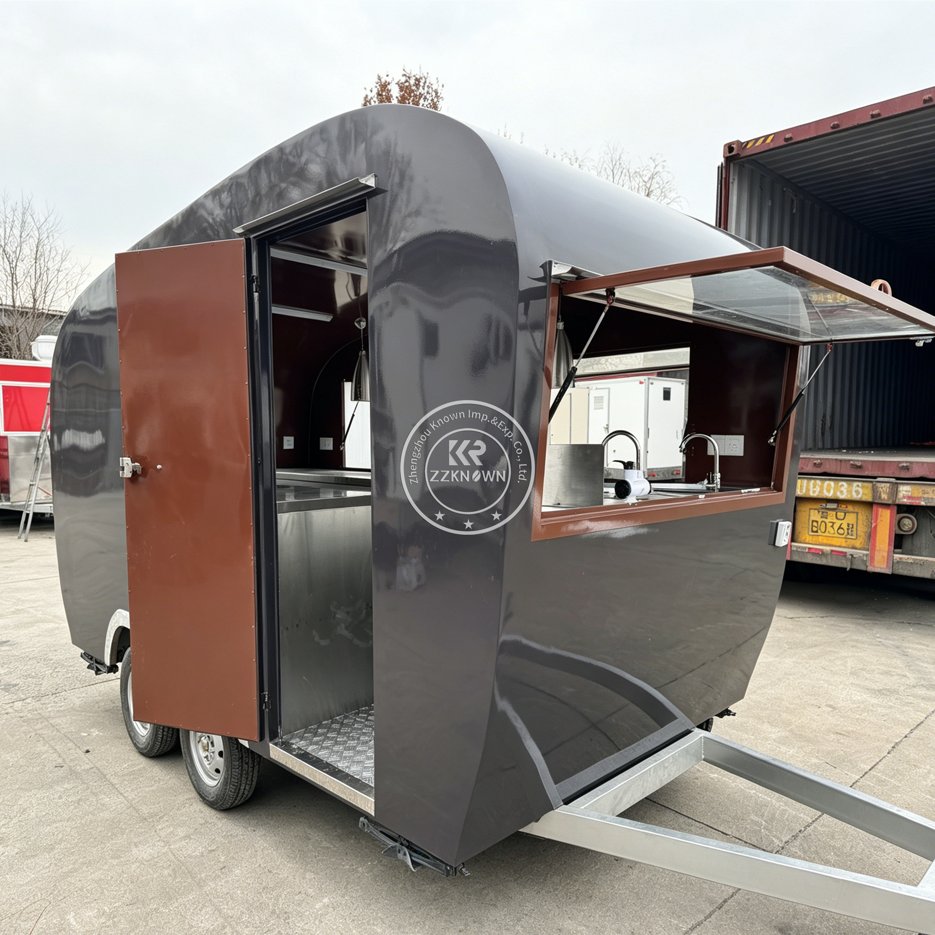 Outdoor Mobile Coffee Bubble T – обзор и цена Hot Dog Vending Cart