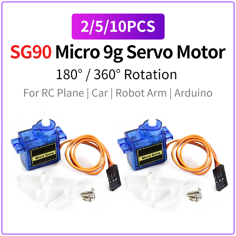2PCS/5PCS/10PCS SG90 MG90S 9G  – обзор и цена Arduino Vending Machine Project