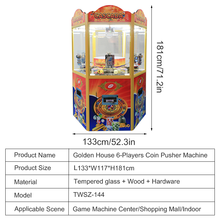 6 Players Arcade Game Machines – обзор и цена Arcade Style Vending Machine