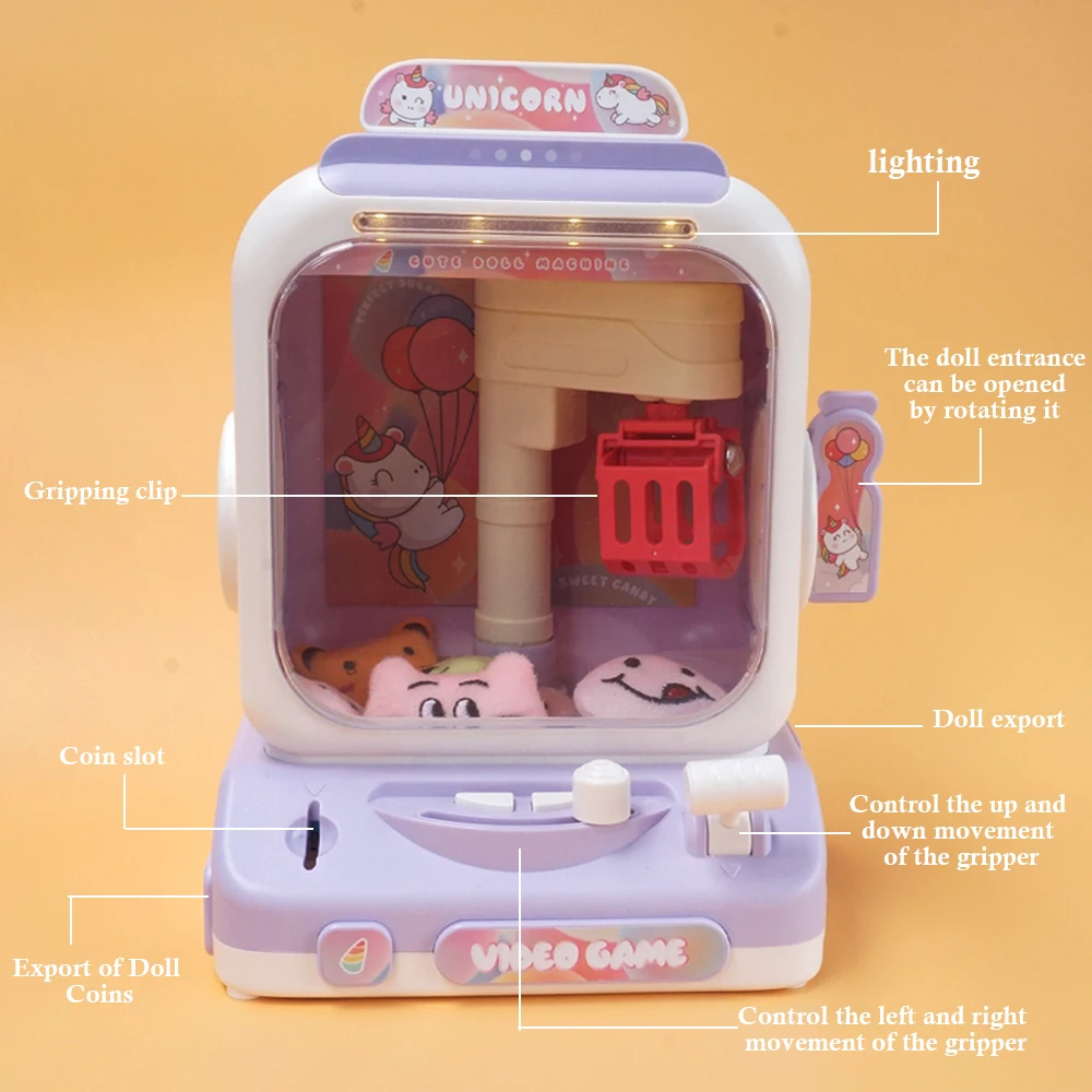 New Mini Claw Machine Rabbit   – обзор и цена Claw Crane Machine