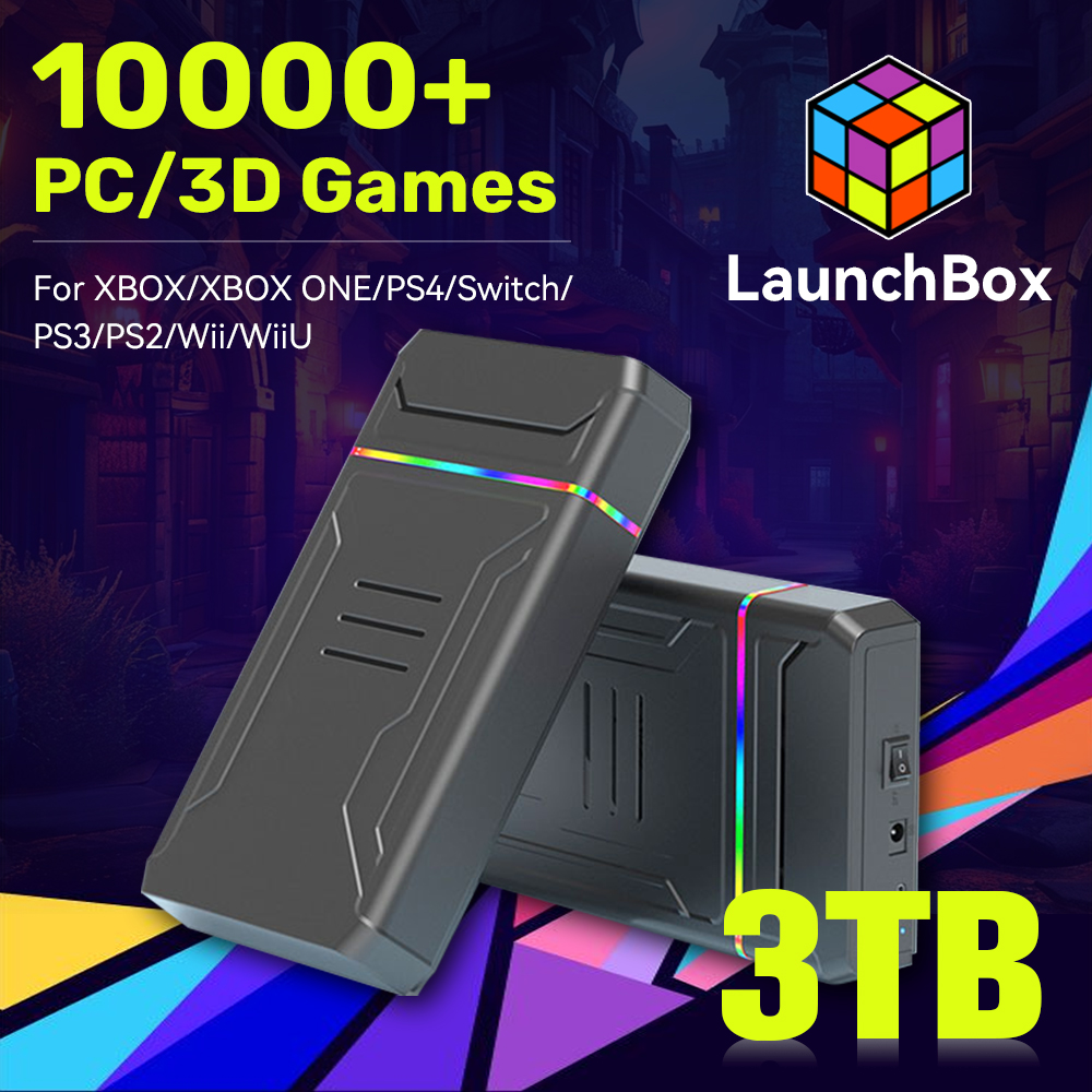 JMachen Launchbox 3TB Gaming H – обзор и цена Arcade X