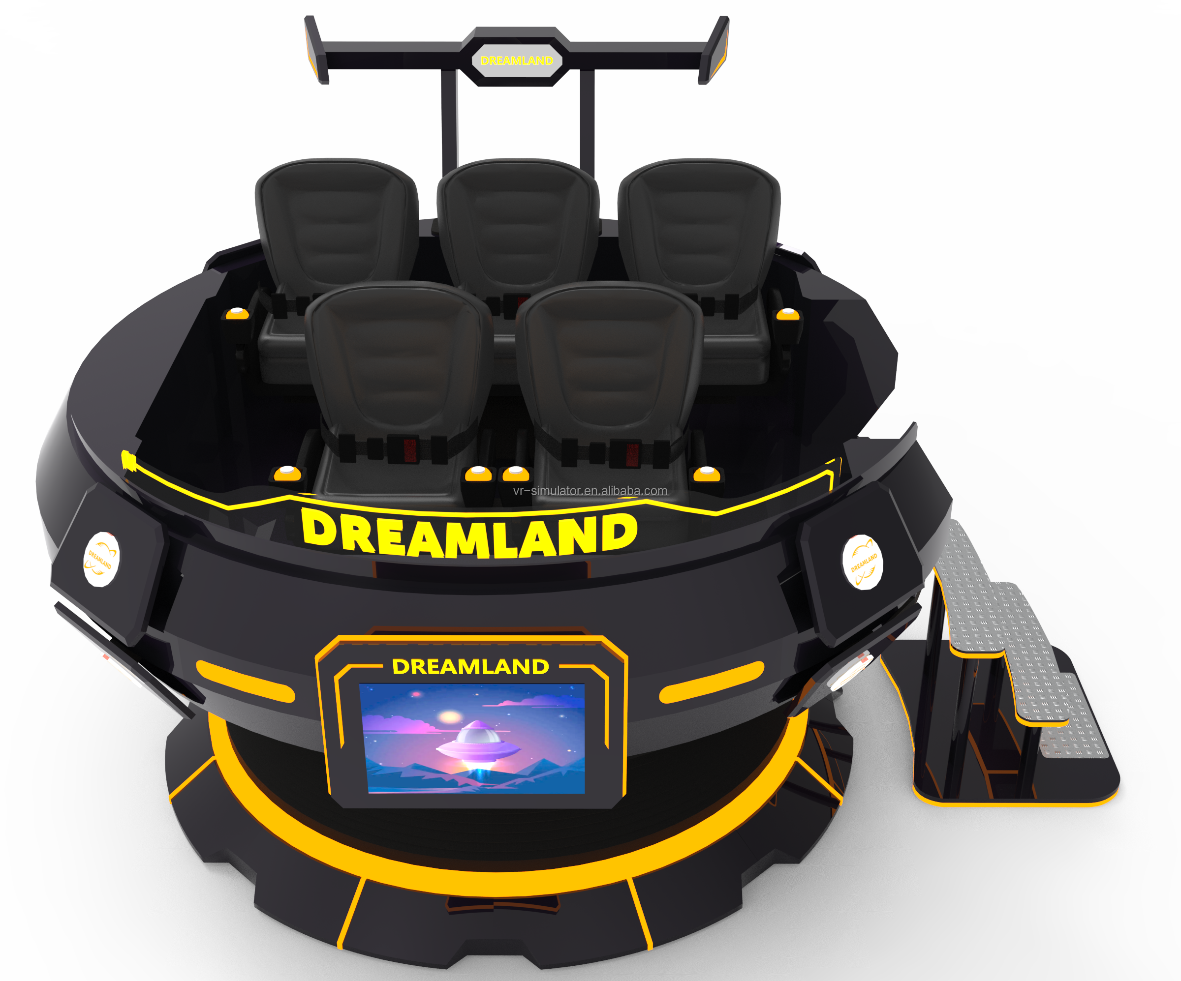 Dreamland 9d Vr Glasses Cabin  – обзор и цена 9D Vr Simulator