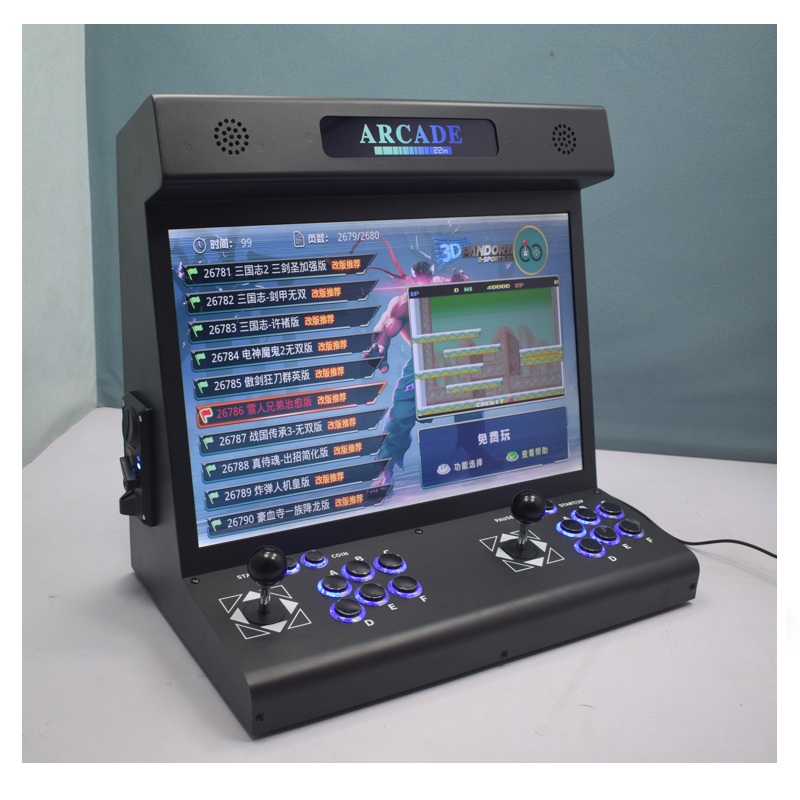 22 Inch LCD Arcade Bartop S812 – обзор и цена Trackball Controller Arcade