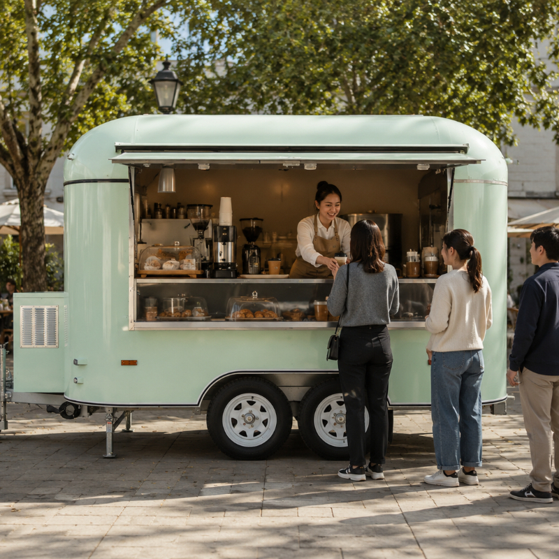 Food Cart Mobile Trailer Custo – обзор и цена Hot Dog Vending Cart