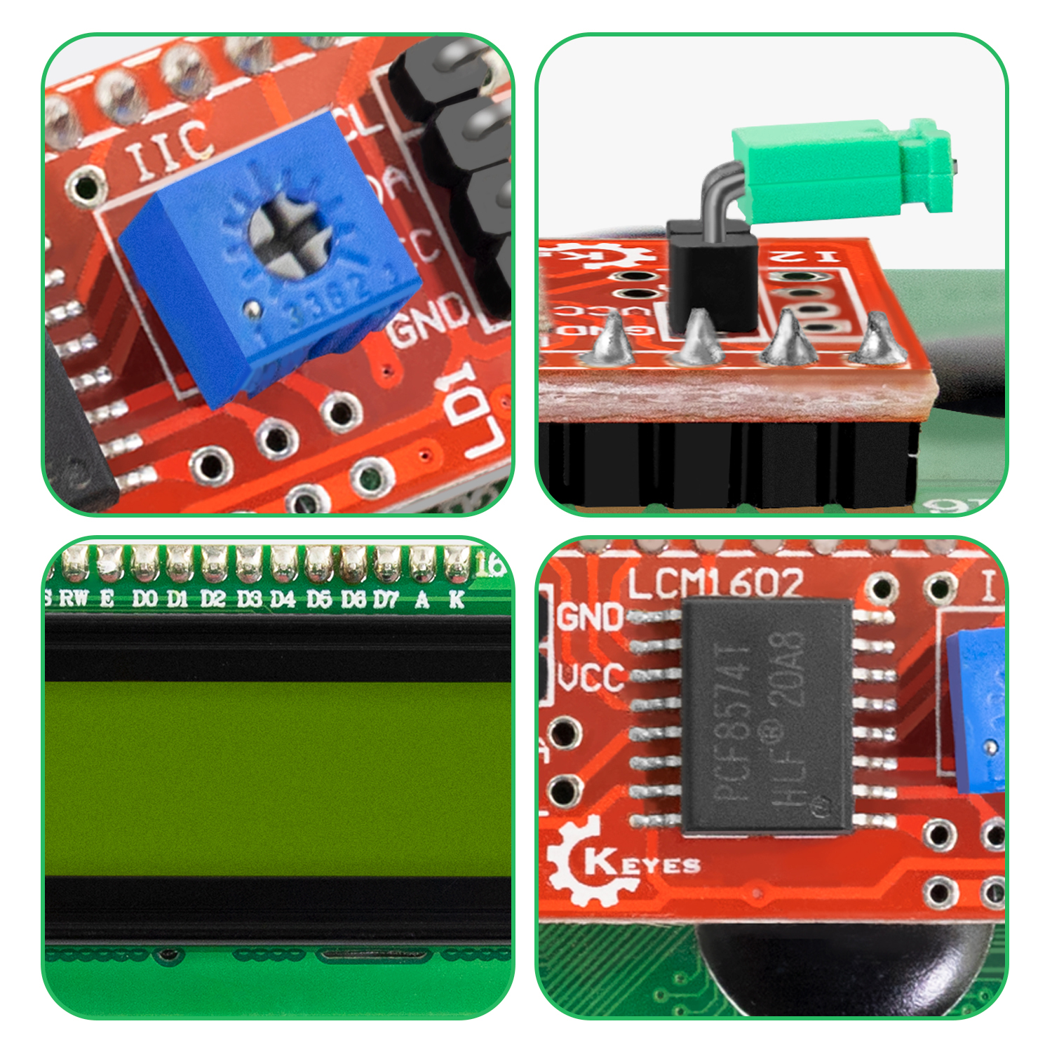 KEYES DC 3.3V LCD1602+I2C Modu – обзор и цена Arduino Vending Machine Project