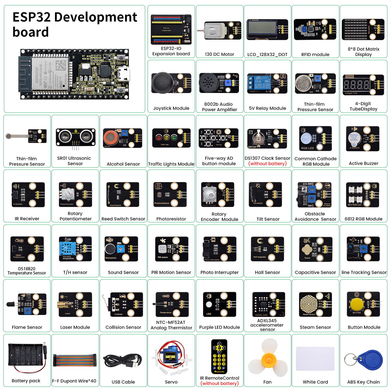 Keyestudio ESP32 42 in 1 Senso – обзор и цена Arduino Vending Machine Project