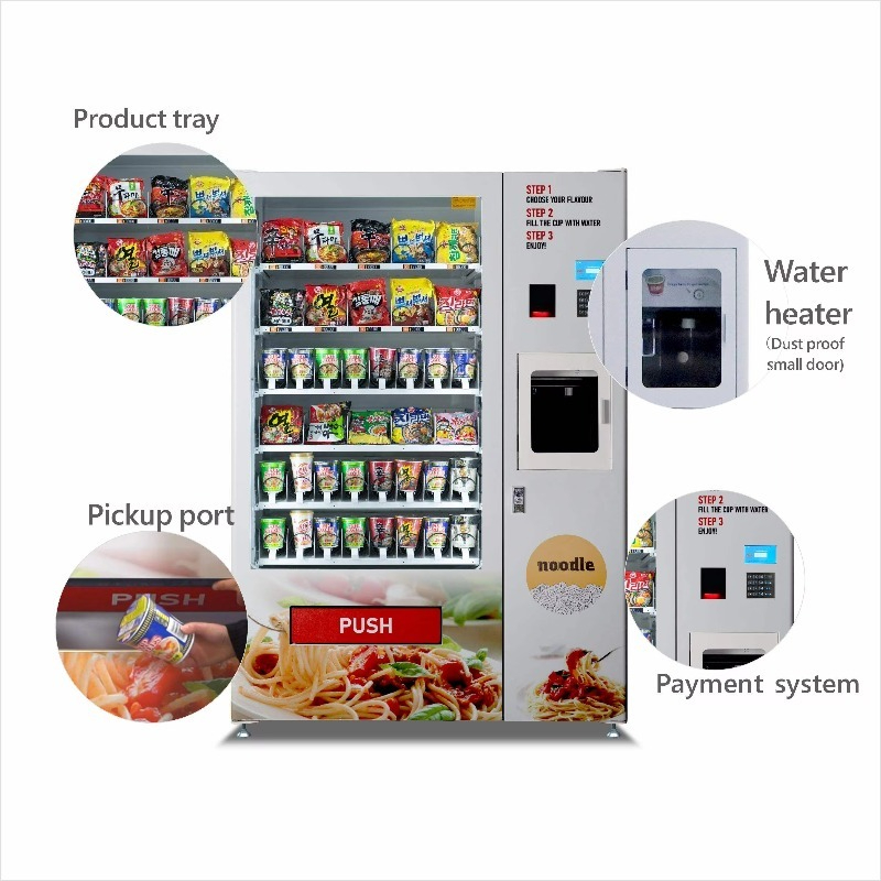 Customized Metal Cup Noodles V – обзор и цена Vending Machine Qr Code