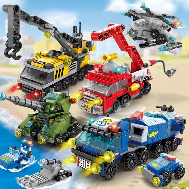 City Fire Car Building Blocks  – обзор и цена Claw Crane Machine